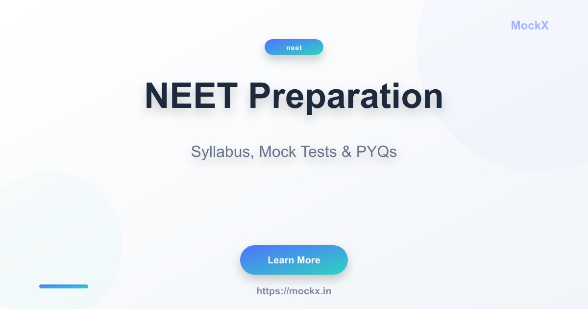 NTA Mock Test NEET 2027: Official Practice vs MockX